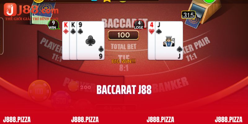 Baccarat J88- Sân Chơi Casino Đẳng Cấp Nhất Hiện Nay