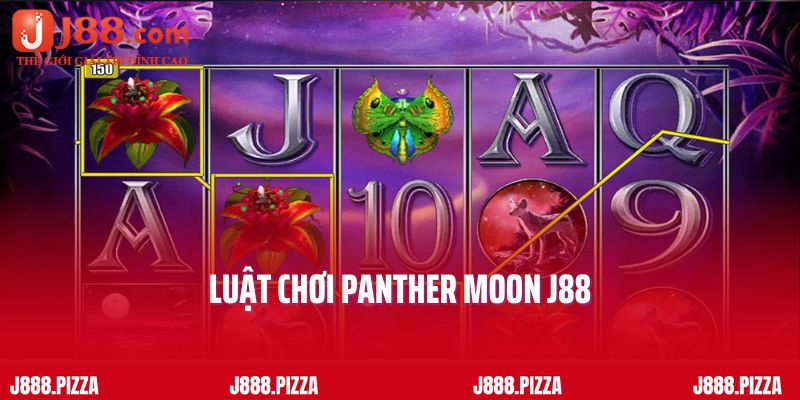 Luật chơi của game nổ hũ đổi thưởng Panther Moon J88